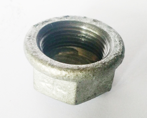 British standard hot dip tube cap